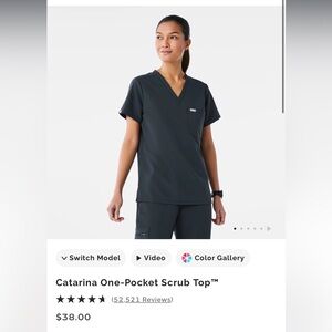 Figs Scrubs in Dark Harbor